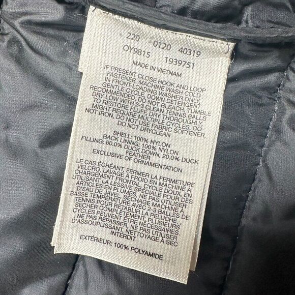 Mountain Hardwear Youth Medium Down Puffy Jacket Black Size Medium - Read - Picture 9 of 9